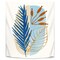 Flora Abstract by Modern Tropical  Wall Tapestry - Americanflat
